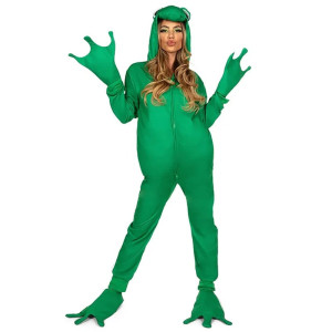 Frosch Jumpsuit "Quak-tastisch" - Lustiges Kostüm für Erwachsene
