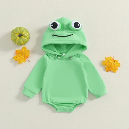Baby Frosch Strampler "Lächelnder Frosch" | 0-18 Monate