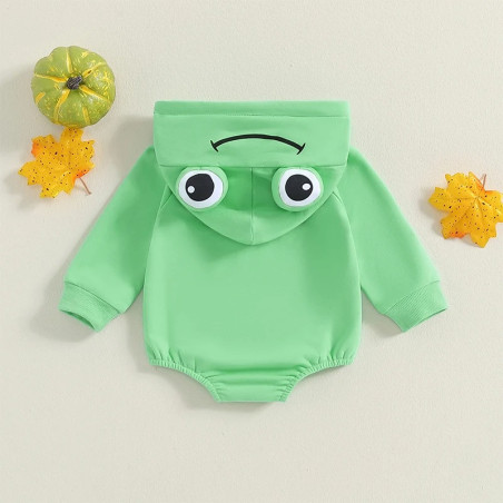 Baby Frosch Strampler "Lächelnder Frosch" | 0-18 Monate