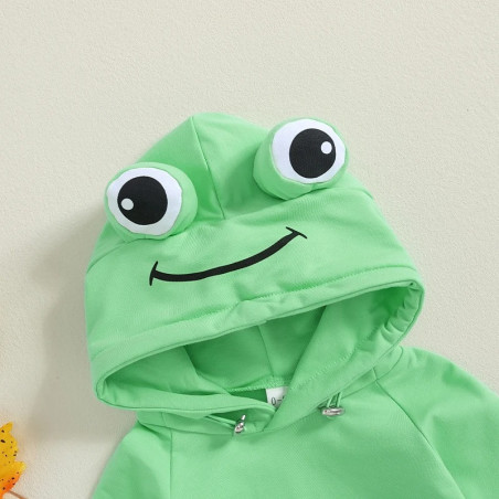 Baby Frosch Strampler "Lächelnder Frosch" | 0-18 Monate