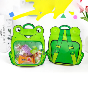 Frosch-Beutel "Knackiges Lächeln" | 5er-Set für Süßigkeiten