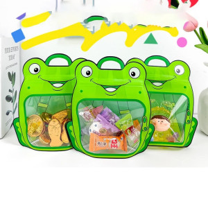 Frosch-Beutel "Knackiges Lächeln" | 5er-Set für Süßigkeiten