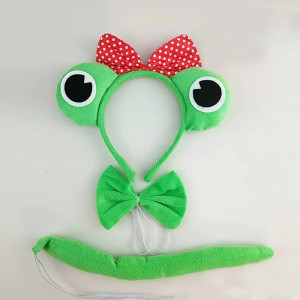 Frosch Kostüm für Mädchen „Miss Quak Glitzer“ - Grünes & Rosa Tutu!