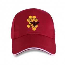 Casquette de Baseball Abeille couleur burgundy