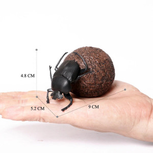 Lernfigur Pillendreher Käfer | Realistisches Insektenmodell