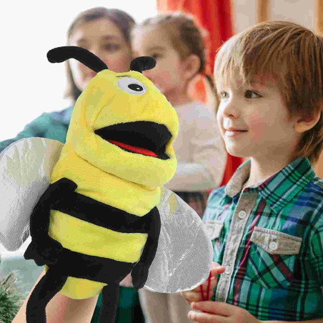Bienen-Handpuppe "Lustige Biene" | Lustige Puppe für Kinder