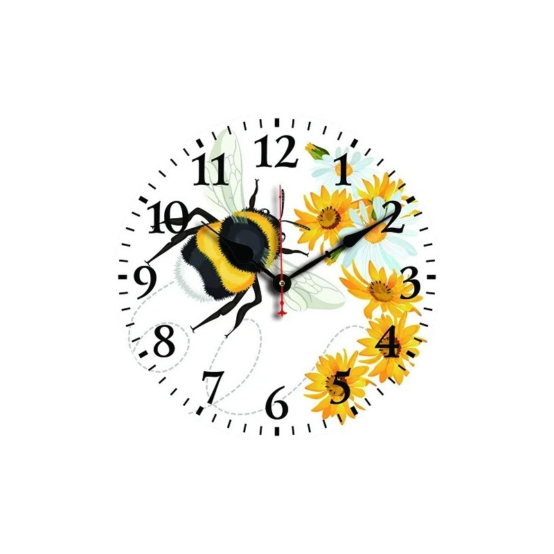Horloge Murale Abeille Époques Dorées