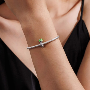 Süßes Frosch Armband mit Charms | Geschenk für Frauen
