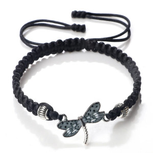 Silbernes Libellen-Armband | Natürliche Eleganz | 4 Farben