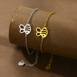 Bienenarmband "Königliche Essenz" - Minimalistischer Schmuck