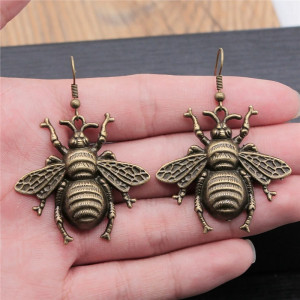Bienenohrringe 'Antike Eleganz' - Einzigartiger Bienenschmuck