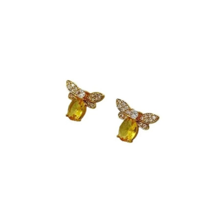 Bienen Ohrringe 'Goldener Glanz' | Süßer Schmuck für Frauen