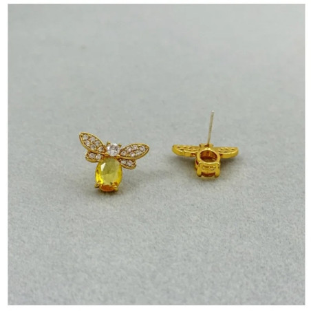 Bienen Ohrringe 'Goldener Glanz' | Süßer Schmuck für Frauen