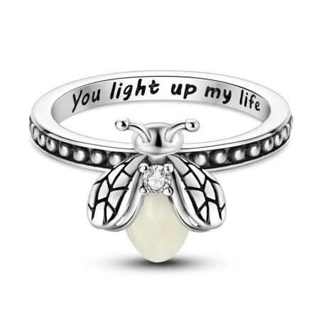 Vintage Bienenring 'For My Honey' | Eleganter Bienenschmuck