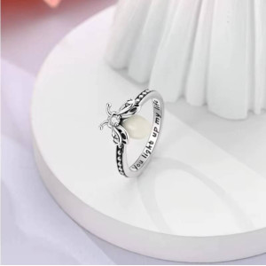 Vintage Bienenring 'For My Honey' | Eleganter Bienenschmuck