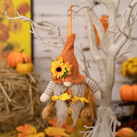 Bienen-Wichtel "Herbstglanz" | Süße Herbstdeko & Geschenkidee