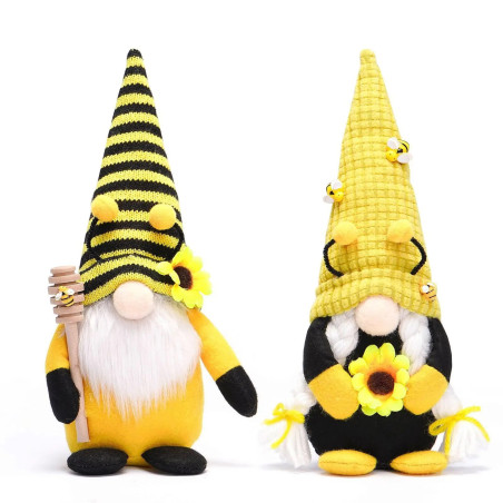 Bienen-Wichtel "Honigwabe" | Gemütliche & Natürliche Deko