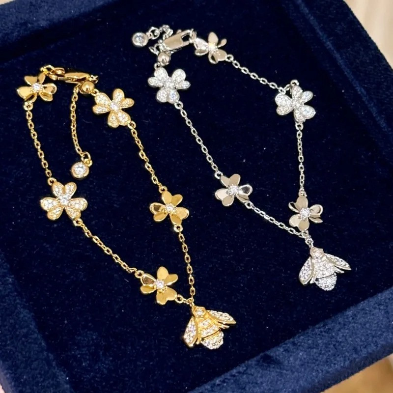 Bienenarmband „Der Funkelnde Garten“ – 2 Farben zur Auswahl! Geschenkidee für Frauen