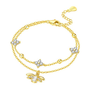 Bienenarmband – Die Blumenrunde