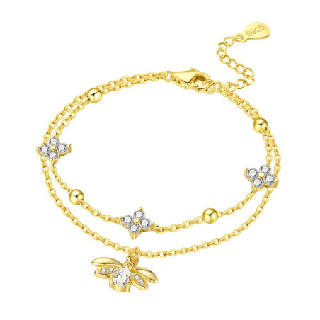 Bienenarmband – Die Blumenrunde