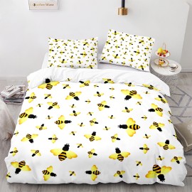 Ensemble de Literie Couette Abeille Vol d'abeilles
