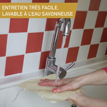 Bee wraps - 3 Emballages Alimentaires en Cire d’Abeille Française Bio Réutilisables