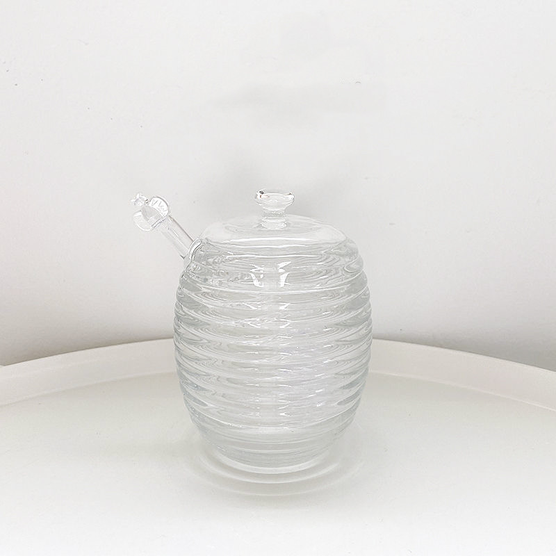 Pot à miel en forme de ruche géométrique - modèle 1