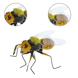 détails Figurine d'insecet en argile pour le jardin