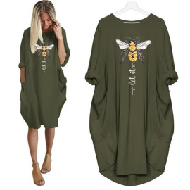 La robe t-shirt la plus cool ! Let it BEE les poches !