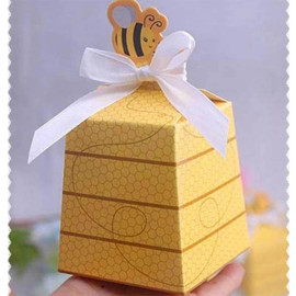 Lots de 10 boîtes ruches cadeaux