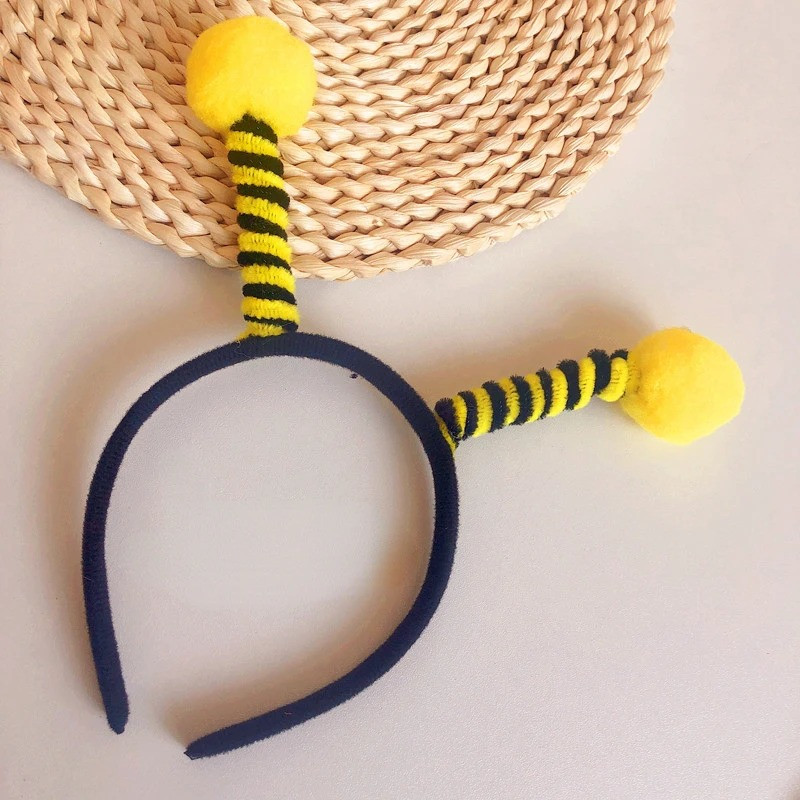 Lot de 20 serre-têtes antennes d'abeille  3 modèles - modèle 1