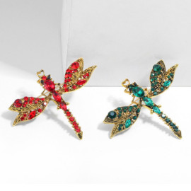 Broche Libellule Vintage Stylée