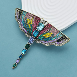 Grande Broche Libellule de Luxe