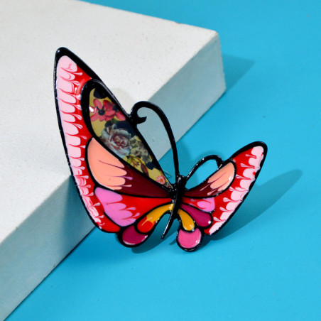 Magnifique Broche Papillon Étincelante