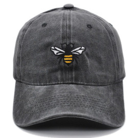 Casquette Abeille Denim Couleur Gris