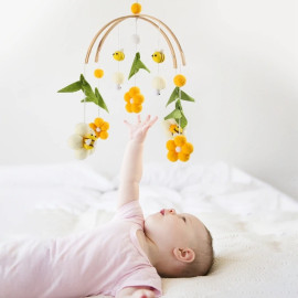 Mobile Abeille à suspendre pour bébés de 0 à 12 mois