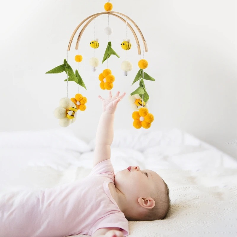 Mobile Abeille à suspendre pour bébés de 0 à 12 mois