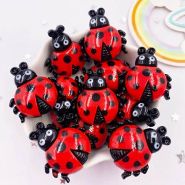 Décoration Figurines Coccinelles Souriantes