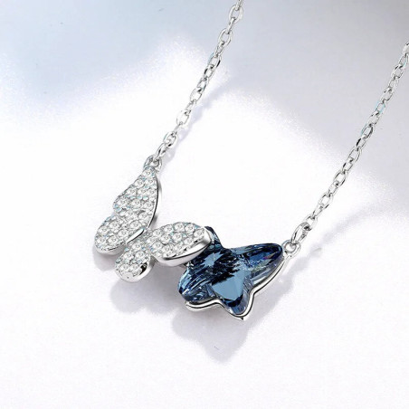 Collier Papillon Argent Sterling 925