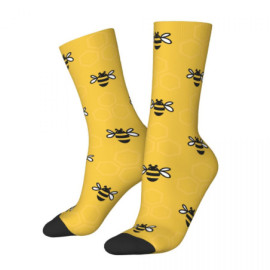 Chaussette abeille Jolies petites abeilles volantes
