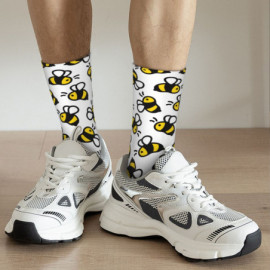 Magnifiques Chaussettes Abeilles Volantes - Design d'Abeille Amusant