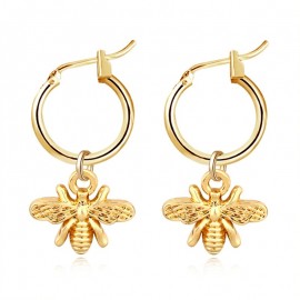 Boucles d'Oreille Abeille