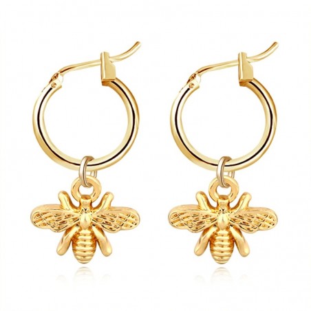 Boucles d'Oreille Abeille