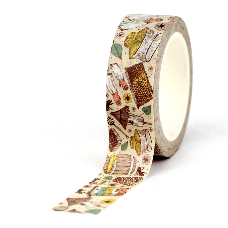 Bienen Washi Tape 'Sommerelfen' | Süßes Deko-Klebeband
