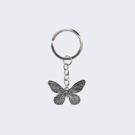 Porte-clés papillon Cœur de papillon