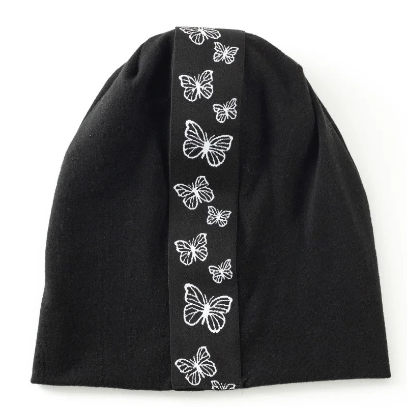 Grands Bonnet Papillons Noir Vol de Papillons