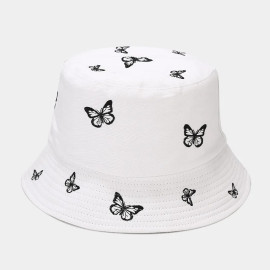 Bob Papillon à motifs Papillons - Couleur Blanc