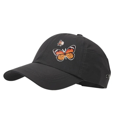 Casquette petits Papillons Volants en polyester - Couleur Gris