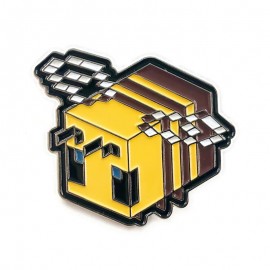 Minecraft Pixel-Biene Brosche | Süßer Pin aus Emaille