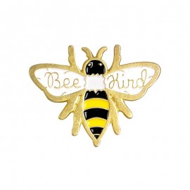 Bienen Pin Set (2 Stk) - Save the Bees & Bee Kind Emaille